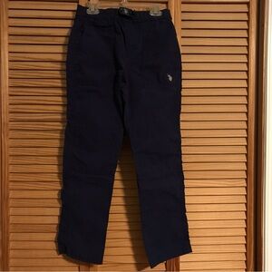 U.S. Polo Assn. Kids Navy Blue Casual Pants